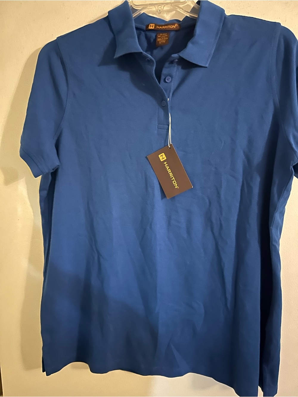 Ladies Royal Blue Polo Shirt